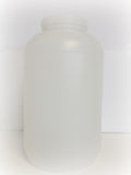 Jar gallon round HDPE 89M natural