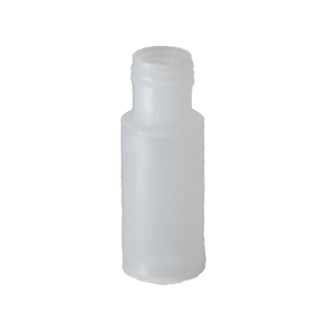 1/4 oz cylinder round bottle in LDPE with a 15/415 neck in Natural