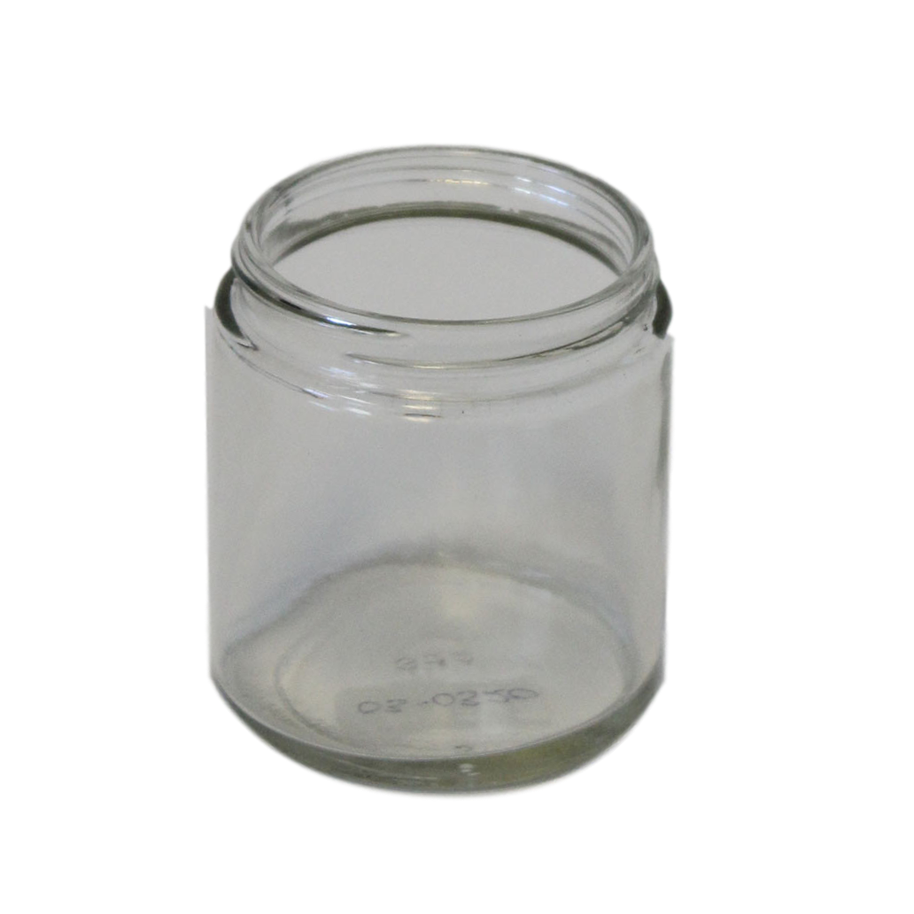 4 oz straight sided jar flint glass 58400 CT Amen Packaging