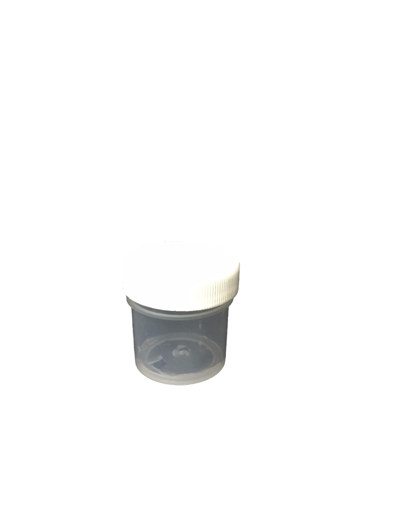 1.5 oz jar in clarified polypropylene with a 38/400 neck in natural
