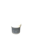1.5 oz jar in clarified polypropylene with a 38/400 neck in natural