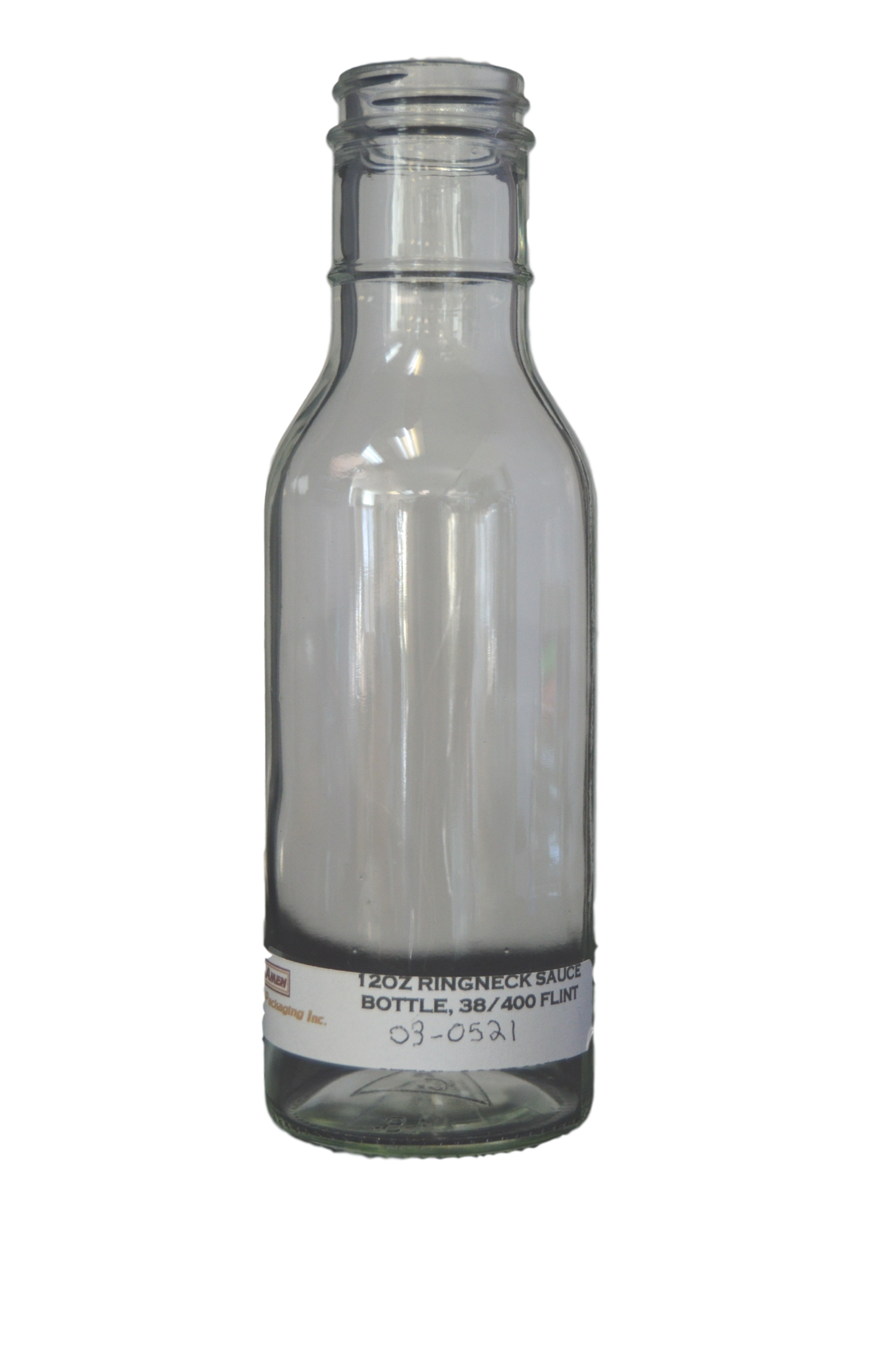 12 oz Ring Neck sauce bottle
