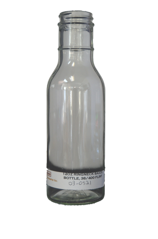 12 oz Ring Neck sauce bottle