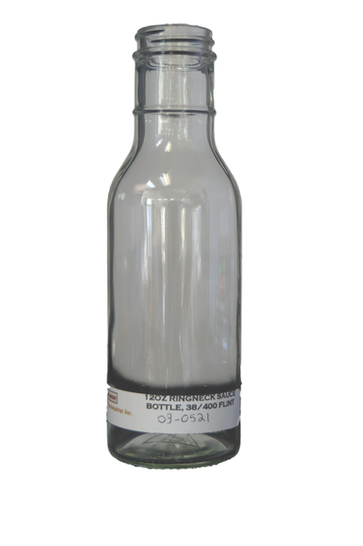 12 oz Glass Sauce Bottles