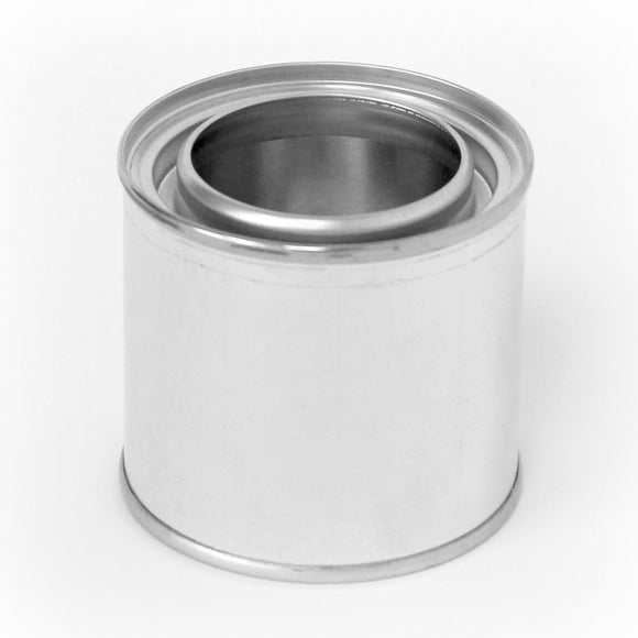 1/4 Pint tin paint can unlined with plug