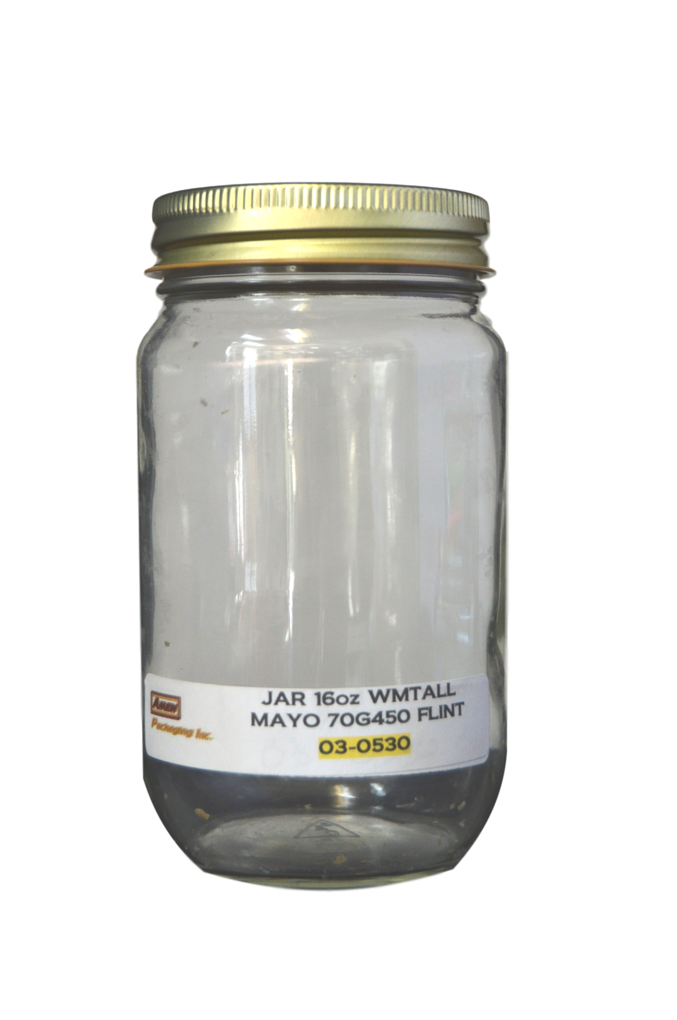 Jar 16 oz PETE wide mouth 89-400 Clear – Amen Packaging
