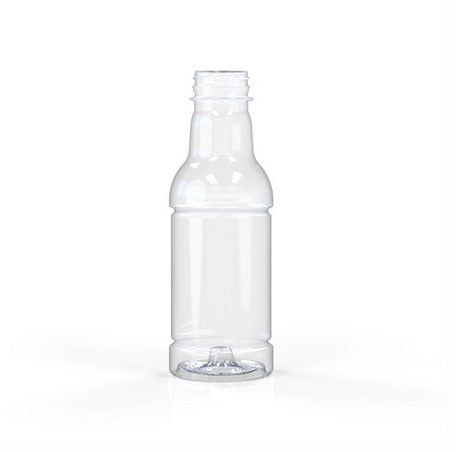 03-3001, 16oz Clear, Hot Fill Bottle, 38mm, Tamper Evident Finish