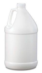 Bottle gallon round HDPE 38 mm white bulk pallet