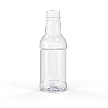 03-3002, 20oz Clear, Hot Fill Bottle, 38mm, Tamper Evident Finish