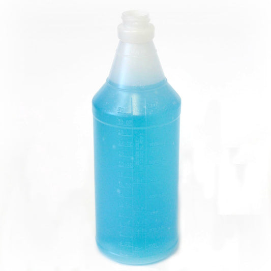 Bottle 32 oz graduated cyliner  in natural. 28-400 neck