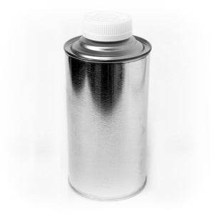 4 oz cone top tin can with Child Resistant Cap