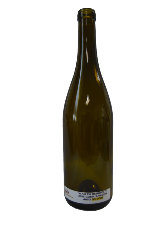 Burgundy Push Up Antique Green 750 ML WAU (Case of 12)
