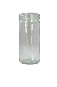 8 oz flint glass Paragon Spice jar 58-400