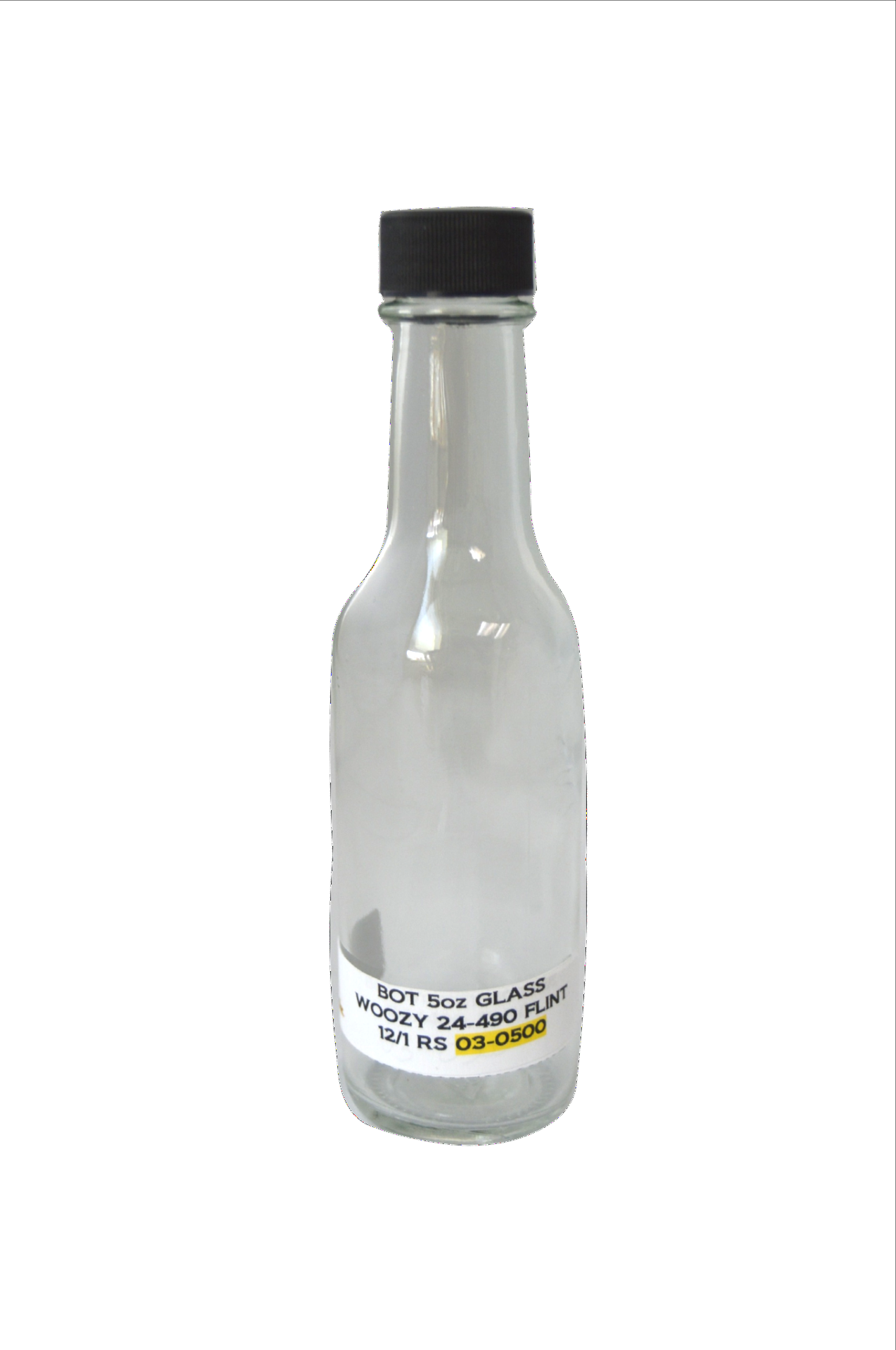 Bottle  5oz GLASS WOOZY 24-490 FLINT 12/1 RS (Case of 12)