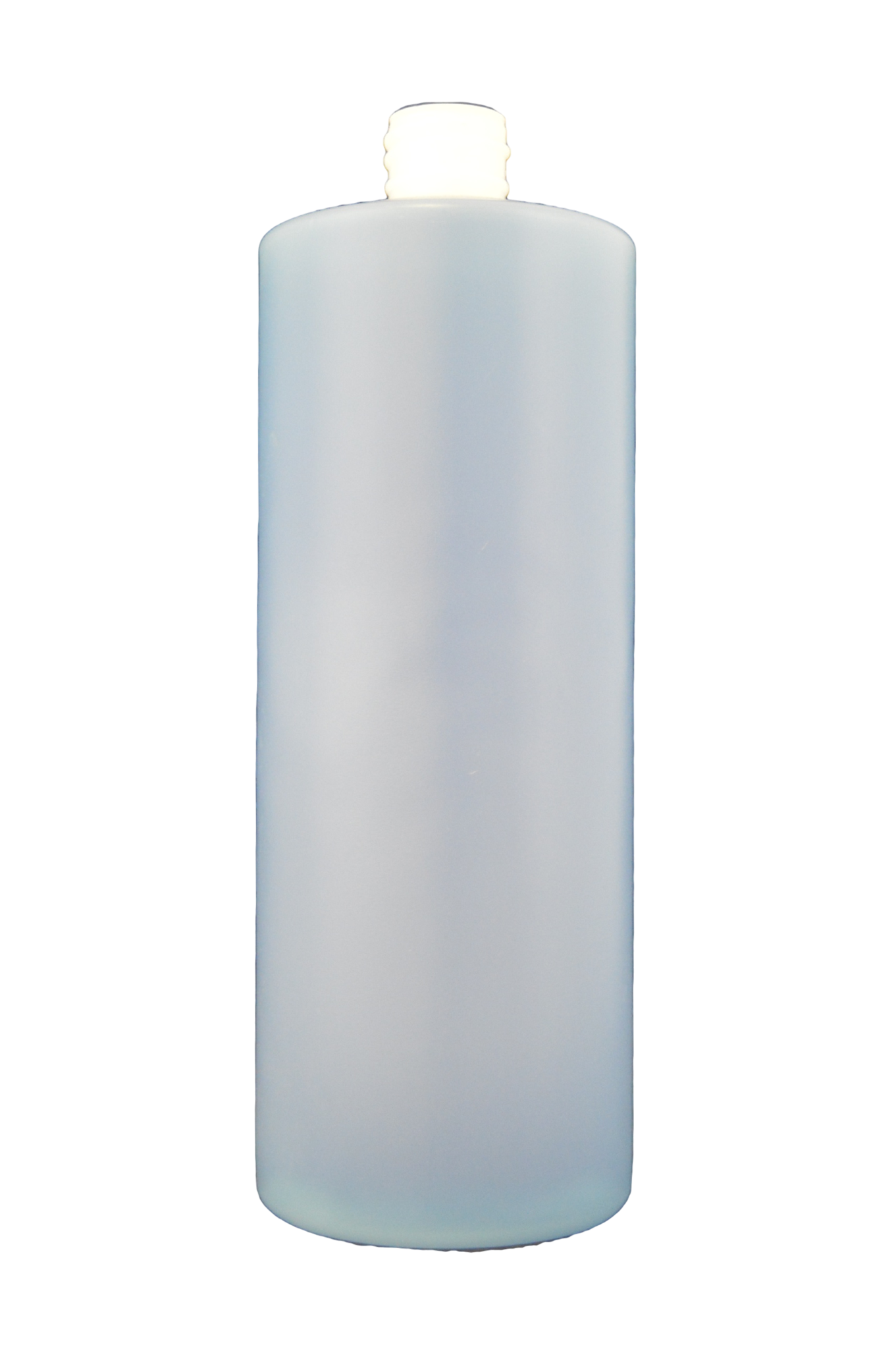 Bottle 32oz cylinder round HDPE 28/410 natural