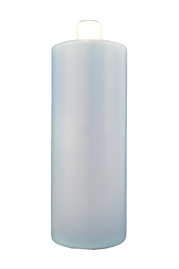 Bottle 32oz cylinder round HDPE 28/410 natural