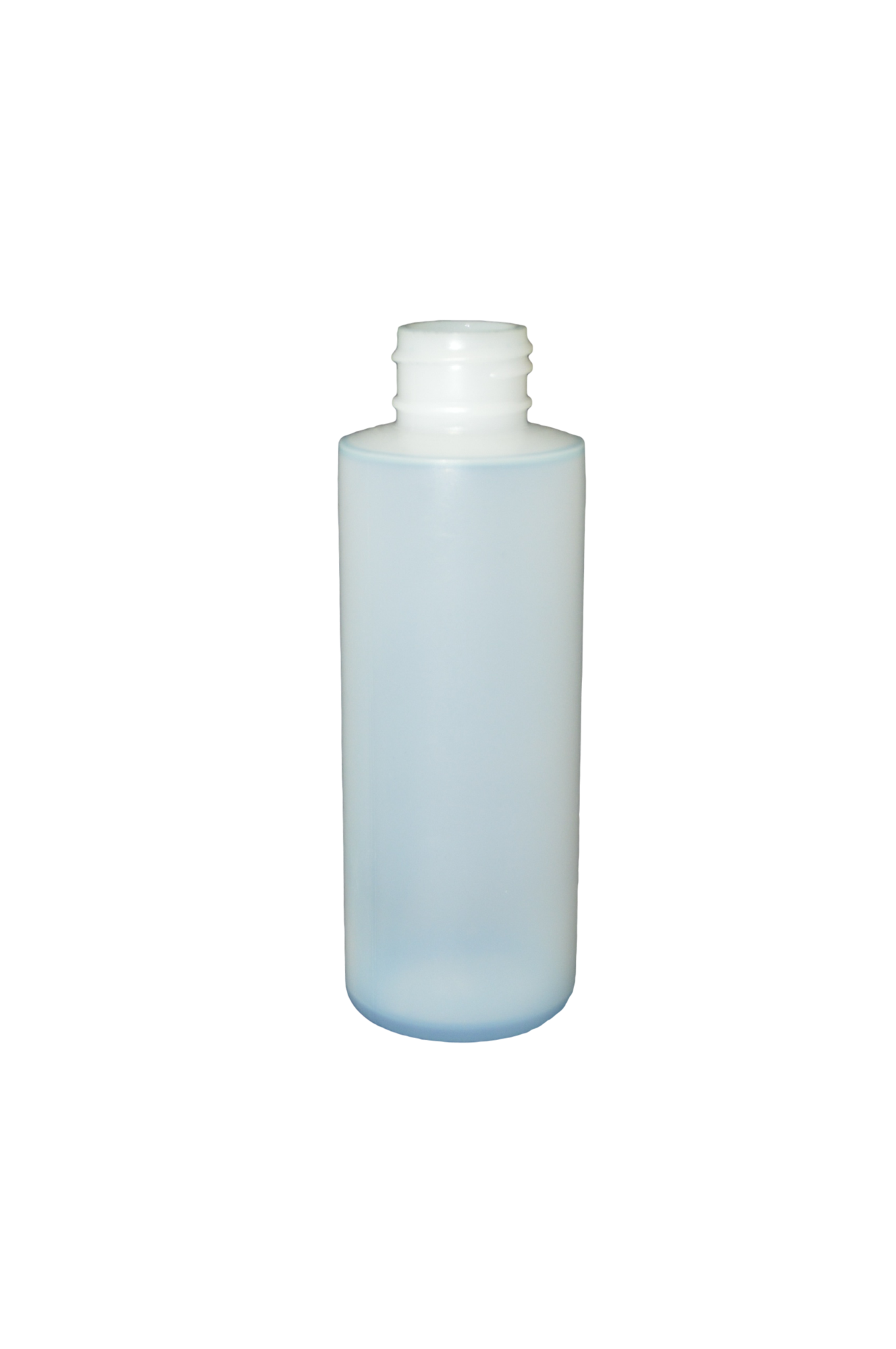 Bottle 4 oz cylinder round HDPE 24/410 natural