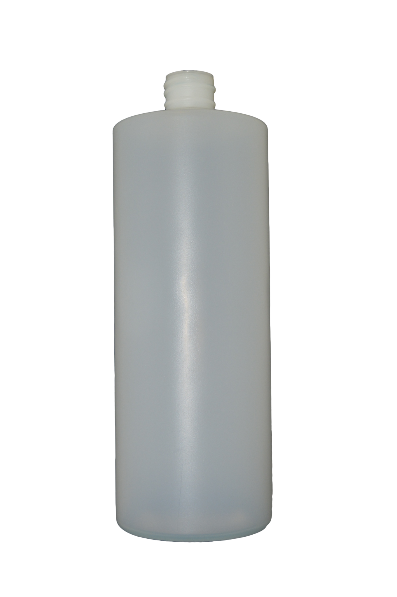 Bottle 32 oz cylinder round HDPE 28/400 Natural