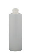 Load image into Gallery viewer, Bottle 8 oz cylinder round HDPE 24/410 natural
