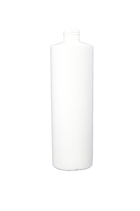 Bottle 16 oz cylinder round 24/410 white