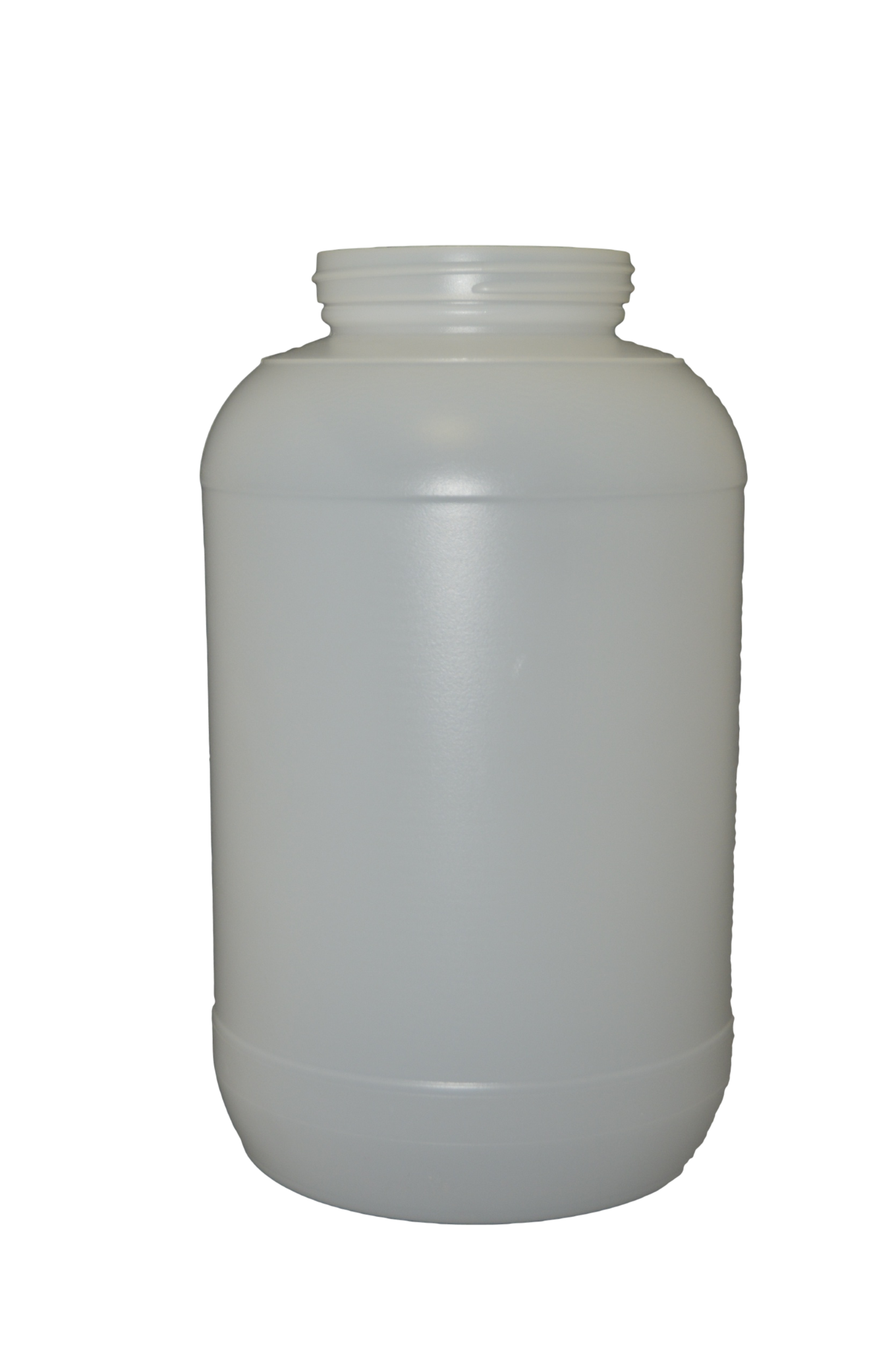 Jar gallon round HDPE 89M natural