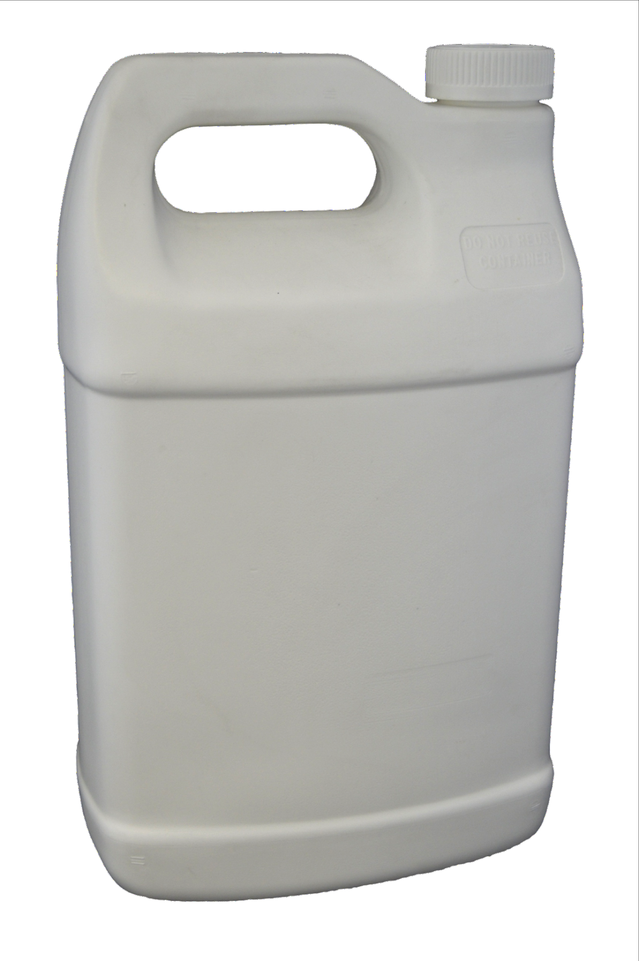 Bottle gallon f-oblong HDPE florinated