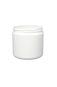 Load image into Gallery viewer, Jar 16 oz HDPE wide mouth 89/400 white (anti-static)
