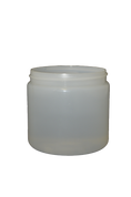 Load image into Gallery viewer, Jar 16 oz HDPE wide mouth 89/400 natural (anti-static)
