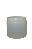 Jar 16 oz HDPE wide mouth 89/400 natural (anti-static)