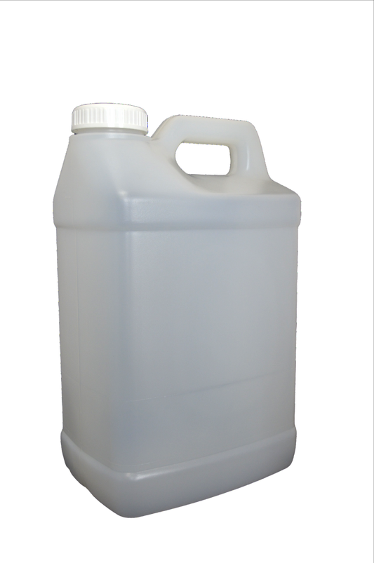 Bottle 2 1/2 gallon F- Oblong HDPE 63mm HIH Natural