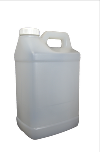 Bottle 2 1/2 gallon F- Oblong HDPE 63mm HIH Natural