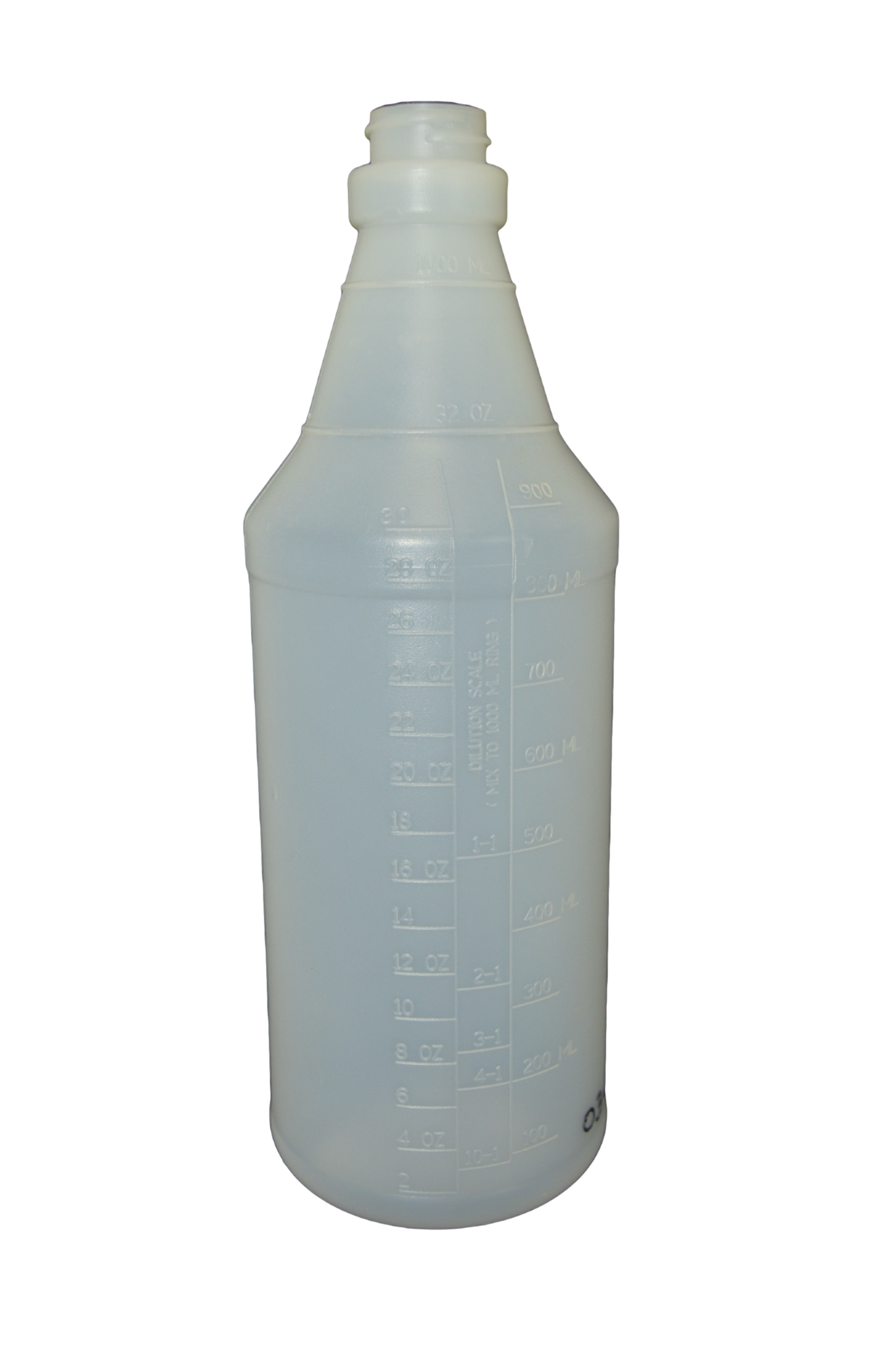 Bottle 32 oz Carafe  graduated 28/400 Natural