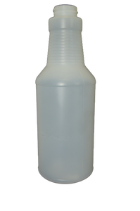Bottle 16 oz modern carafe HDPE 28/400 natural