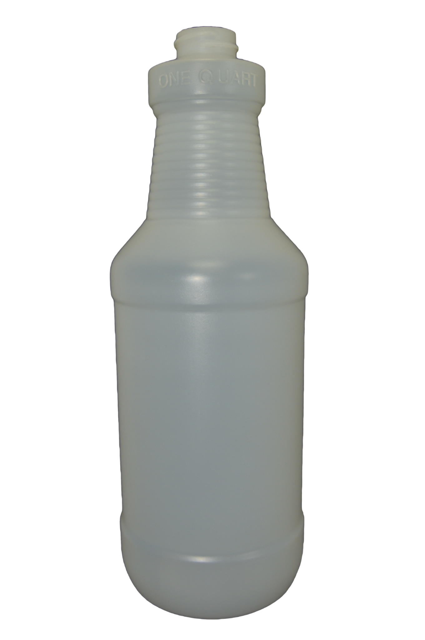 Bottle 32 oz Ring Neck Carafe HDPE 28/400 Natural