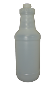 Bottle 32 oz Ring Neck Carafe HDPE 28/400 Natural