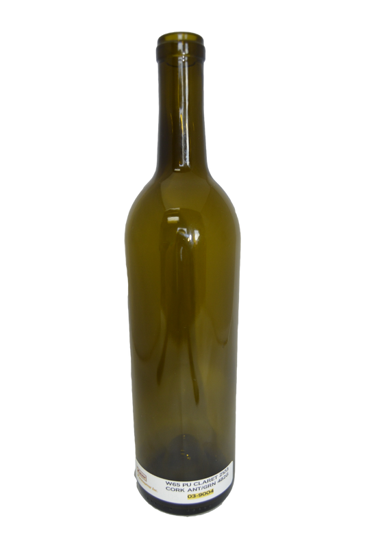 Claret Push Up Antique Green 750 ML W65  (Case of 12)