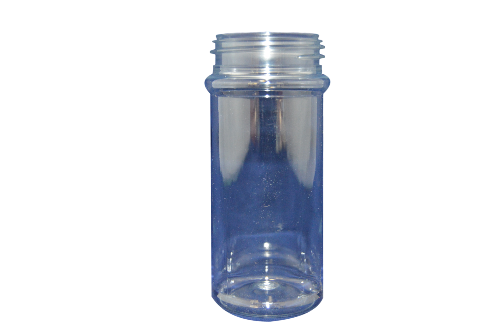 32 oz. Clear PET® Megapack Oblong Spice Jar with 63/485 Neck (Cap