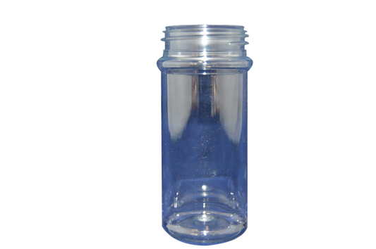SPICE JAR 8.4 OZ PET ROUND  53-485 CLEAR
