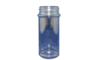 16 oz. Natural HDPE Round Spice Jar with 63/485 Neck (Cap Sold Separately)