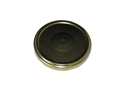 CAP 70/2030 METAL GOLD WITH SAFTEY BUTTON & PLASTISOL