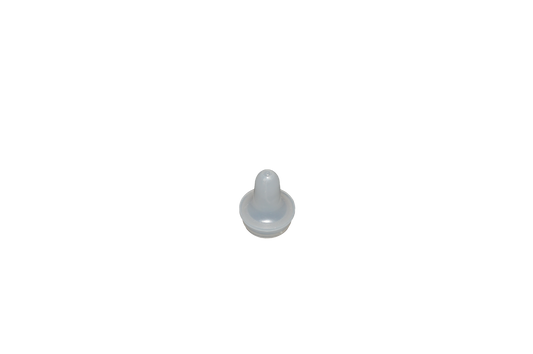 Dropper tip 20mm external round in natural (cap)