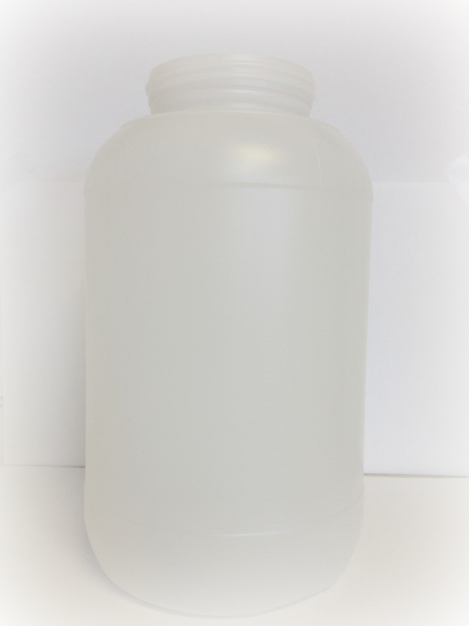 Jar gallon round HDPE 89M natural