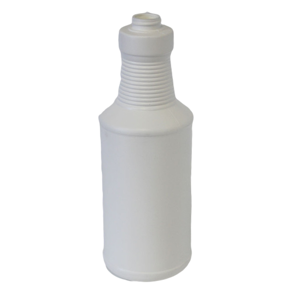 Bottle 32 oz Ring Neck Carafe HDPE 28/400 White