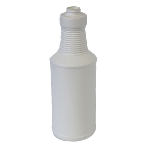 Bottle 32 oz Ring Neck Carafe HDPE 28/400 White