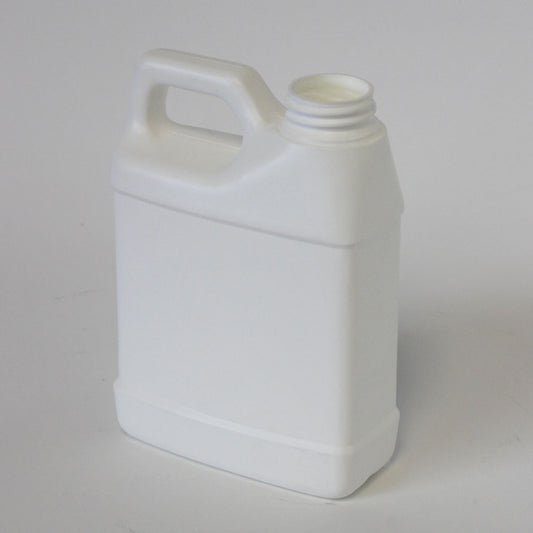 Bottle 16 oz F oblong HDPE 33/400 white