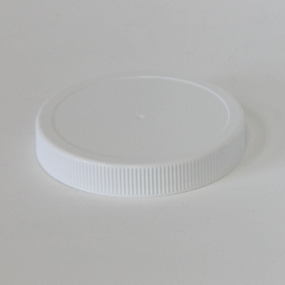 Cap 89-400 white ribbed sides with a foam liner