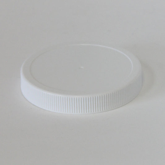 Cap 89-400 white ribbed sides with a foam liner
