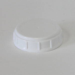 Cap 63-S01-23 HD PP white ribbed sides with a foam liner