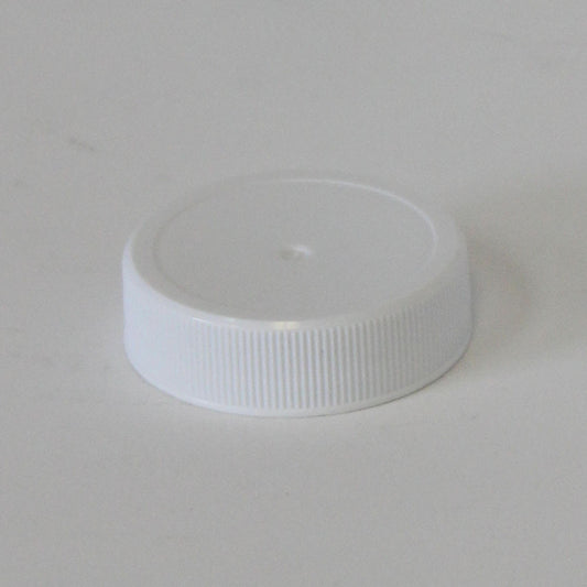 Cap 38-400 white ribbed sides with a foam liner
