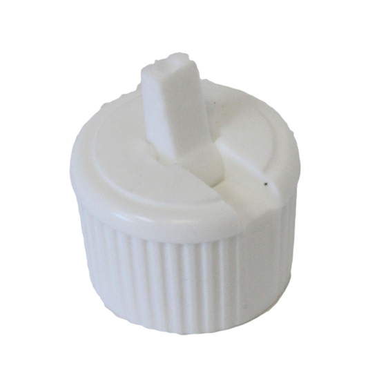 Cap 20-410 Poly top white